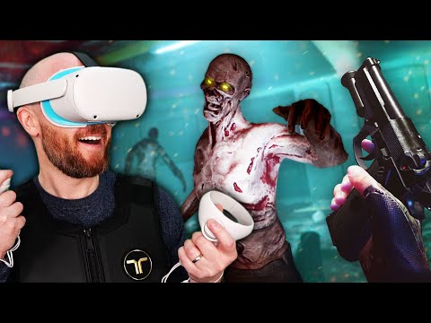 This New Co-Op VR Zombie FPS Is INTENSE!