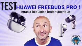 Vido-test sur Huawei FreeBuds Pro