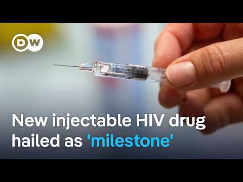 YouTube video thumbnail: Injectable HIV Drug Approved in the US - When Will it be Available in Other Countries?