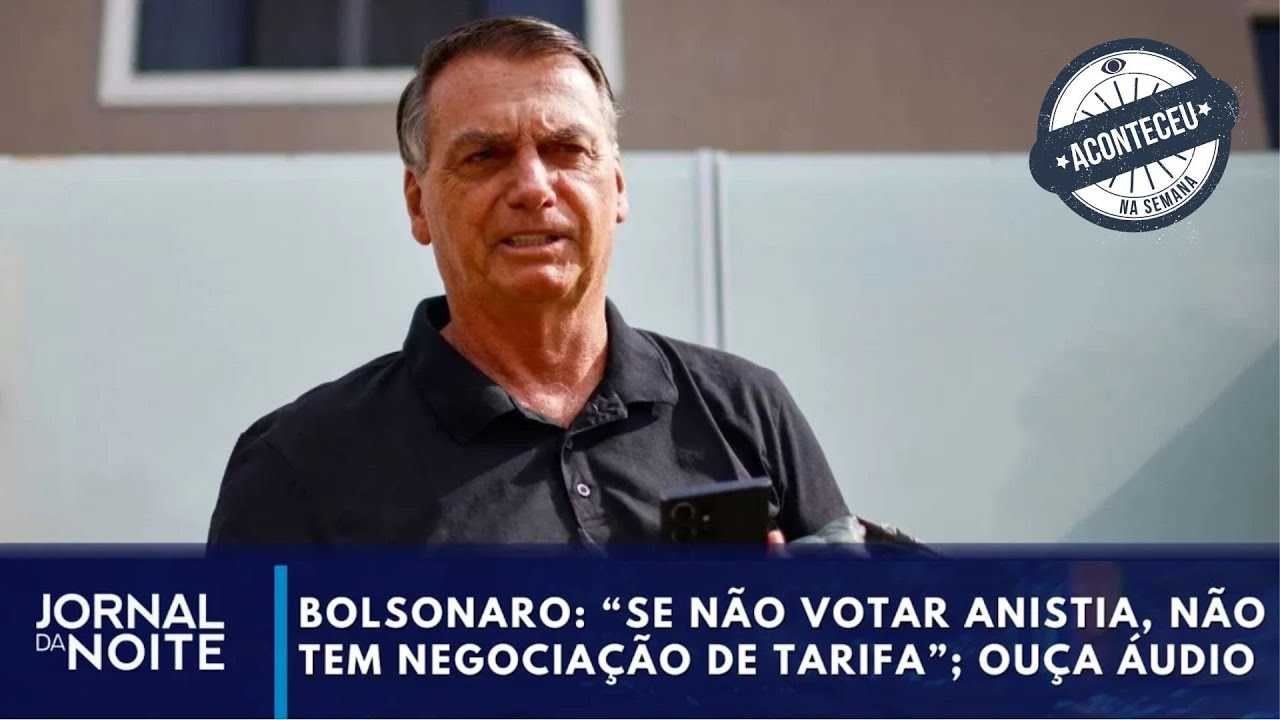 Ouça os áudios do celular de Jair Bolsonaro extraídos pela Polícia Federal | Aconteceu Na Semana