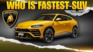 Who Is Fastest SUV 😈 | Aston Martin Dbx 707 | Fact Looper 
