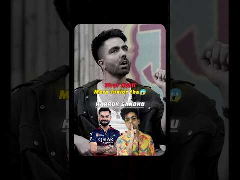 Harrdy Sandhu's Cricketing career😱#podcast #cricket #ipl2025 #hardysandhu #viratkohli #shorts