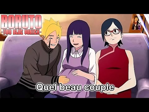 JE ME FOUS COMPLÈTEMENT DE LEUR ROMANCE... BORUTO TWO BLUE VORTEX