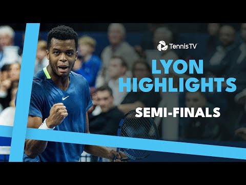 Bublik Takes On Mpetshi Perricard; Etcheverry Faces Dadieri | Lyon 2024 Highlights Semi-Finals