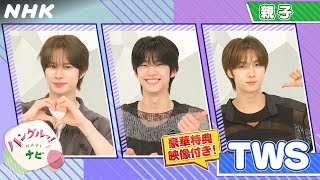 [ハングルッ！ナビ] TWSと学ぼう！「親子」【TWSにSPインタビュー】| NHK
