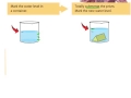 Water Displacement and Volume Measurement