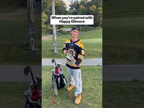 When you get Paired with Happy Gilmore
