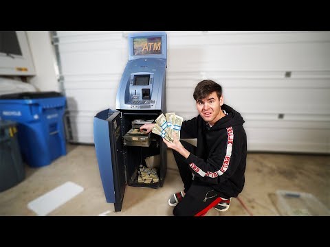 We Broke Into An Old ATM Machine & Found Money...