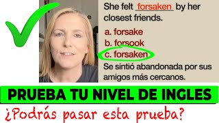 Prueba de los 10 "NO Muy Comunes" Verbos Irregulares en Inglés - ¿Puedes Pasarla?