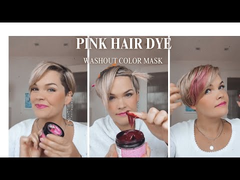 Step-By-Step Tutorial: How I Dye A Hair Strand Pink & Volumize Short Hair Technique