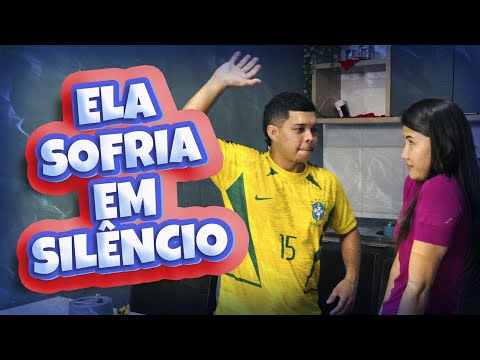 ELA SOFRIA EM SILÊNCIO ATÉ QUE A SOGRA CHEGOU