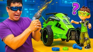 🏍️💥 Ben 10 ha dañado su moto | Juegos divertidos para niños