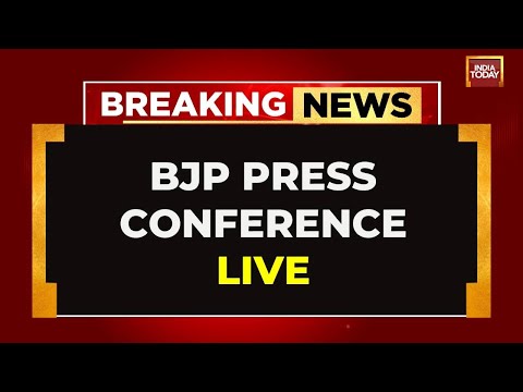 LIVE BJP Press Conference | BJP Slams Karnataka Government | BJP Vs K'taka Govt | India Today LIVE