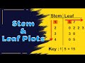 Exploring Stem-and-Leaf Plots: Creation and Interpretation