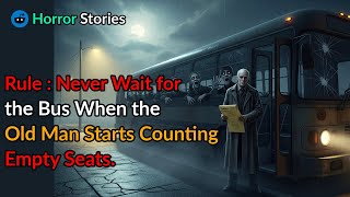 Rule : Never Wait for the Bus When the Old Man Starts Counting Empty Seats. |scary story