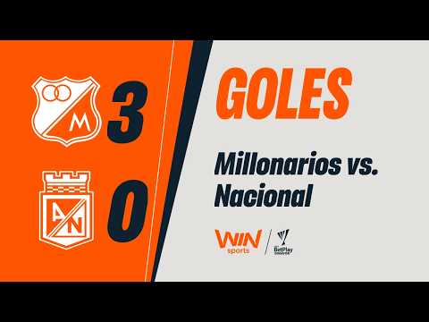 Millonarios vs. Nacional (goles) | Liga BetPlay Dimayor 2026-1 | Fecha 12