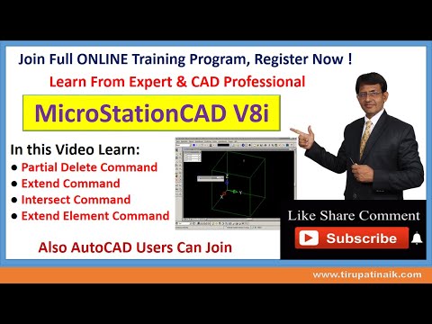 microstation v8i tutorial for beginners