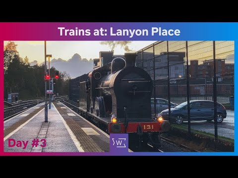 [3] Trains at: Belfast Lanyon Place (04/12/21) w/ nirClips