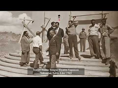 Ankara Hasanoğlan Köy Enstitüsü Açık Hava Tiyatrosu'nun Öğrenciler Tarafından Yapımı 1943