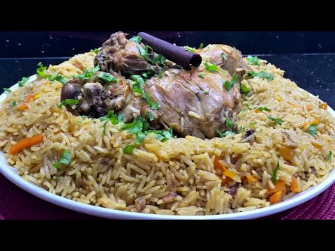 عشاق الأرز جبتلكم اليوم غوسات هبال تاع أرز بيلاو او الأرز البخاري قمة فالبنة 😋😋😋
