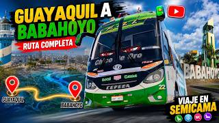 ¡Ruta Guayaquil ➜ Babahoyo en American Truck Simulator! 🚍 Cepeda C5 | Viaje Completo 🇪🇨