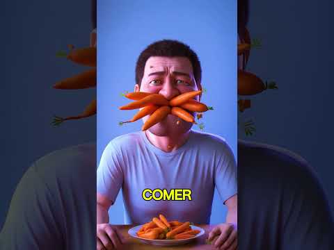 CENOURA MELHORA A VISÃO?🥕#shorts