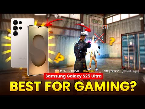 Gameplay test in Samsung Galaxy S25 Ultra🔥 #PlayGalaxy #samsung #s25ultracamera  - Garena Free Fire