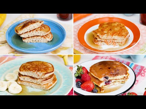 4 Delicious & Healthy Pancakes