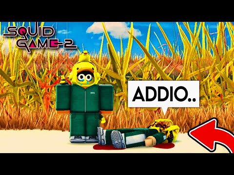 MIO FIGLIO È M0RTO SU SQUID GAME 2 SU ROBLOX!!