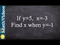 Direct Variation Concepts and Problems