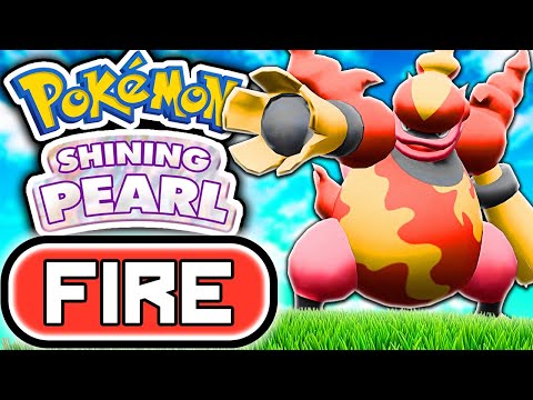 Pokemon Shining Pearl Hardcore Nuzlocke FIRE Types Only!