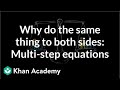 Exploring Multi-Step Equations in Algebra