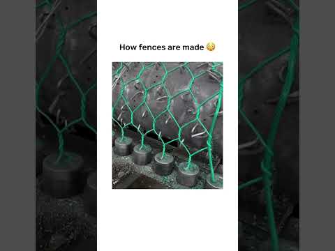 How Fences are made! #youtubeshorts #trending #science #facts #memes #viralshorts #shortsfeed