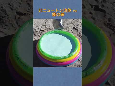 非ニュートン流体 vs 鋼の拳