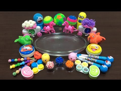 Mixing Random Things Into Clear Slime #8 | Satisfying Slime Video | Mickey Slime