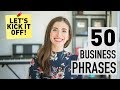 Business English Concepts and Phrases