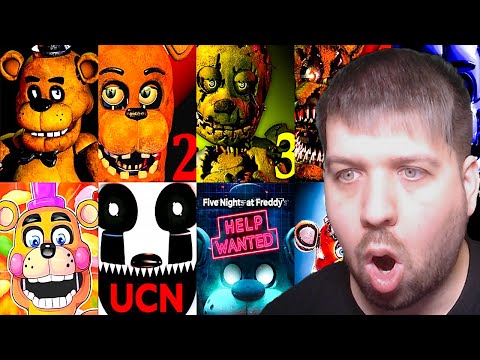 24 óra alatt az összes FNAF résszel játszottam így neked már SOHA nem kell!