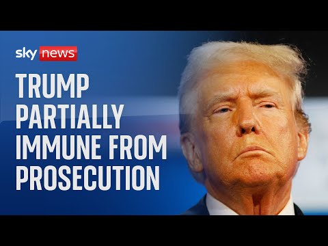 BREAKING: Trump partially immune from prosecution - Supreme Court