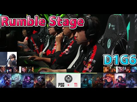 T1 vs PSG D1G6 Rumble Stage