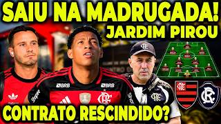 FLAMENGO RESCINDE COM PLATA? JARDIM PIRA E VAI TODO RESERVA PRO JOGO!?