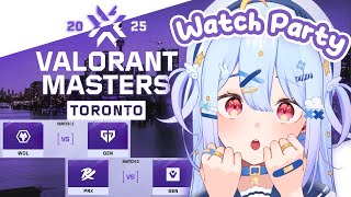 🔴【#VCTWatchParty】VCT Masters Toronto - Playoffs Day 4【GEN vs WOL | PRX