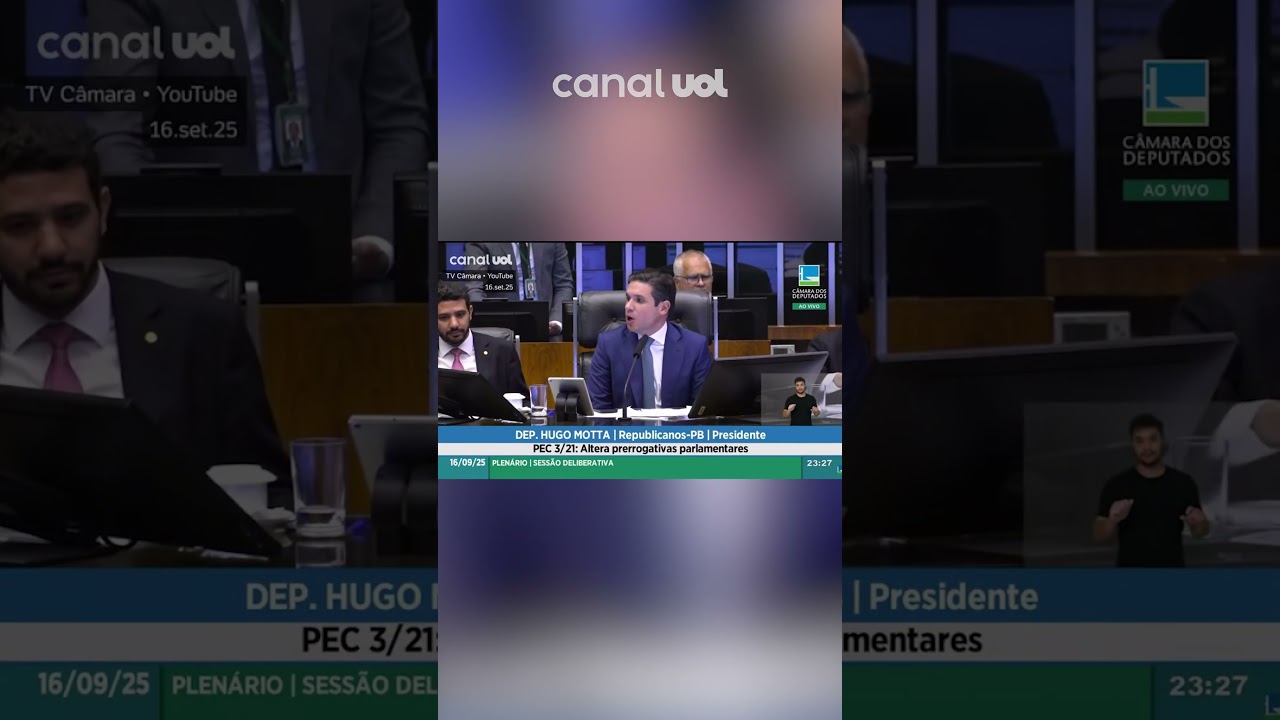Câmara dos Deputados aprova PEC da Blindagem em 2º turno; texto vai ao Senado