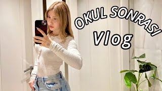 “Okul sonrası” VLOG | ~ arkadaş,tırnak,spor
