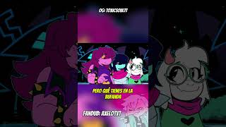 Oh ahi esta el chaparrito de lancer 😂 #deltarune #fandub #ralsei #tenn