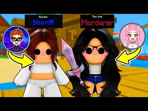 @KaramelKitty AND I became LANA AND LINA PLUSHIES IN MM2...