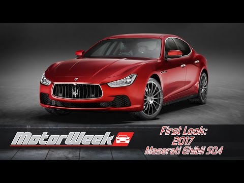 First Look : 2017 Maserati Ghibli SQ4 - Sounds Italian