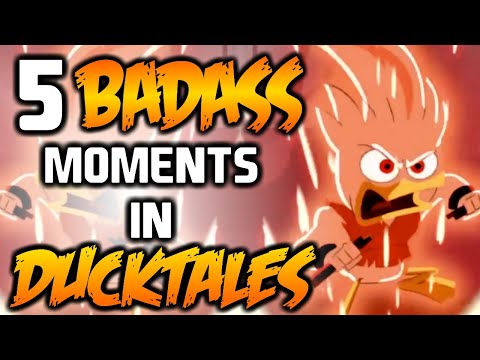 5 BADASS MOMENTS IN DUCKTALES - Ducktales