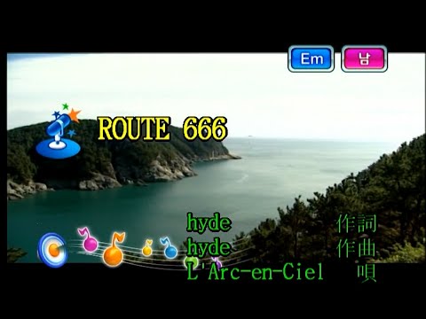 L’Arc~en~Ciel – ROUTE 666 (KY 41109) 노래방 カラオケ