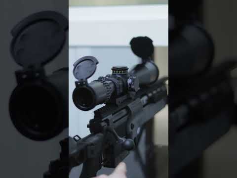 Mini Hécate 2 Sniper Rifle in our indoor shooting range  #military #pgmprecision #rifle #sniper