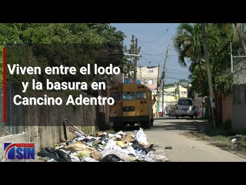 Viven entre el lodo y la basura en Cancino Adentro